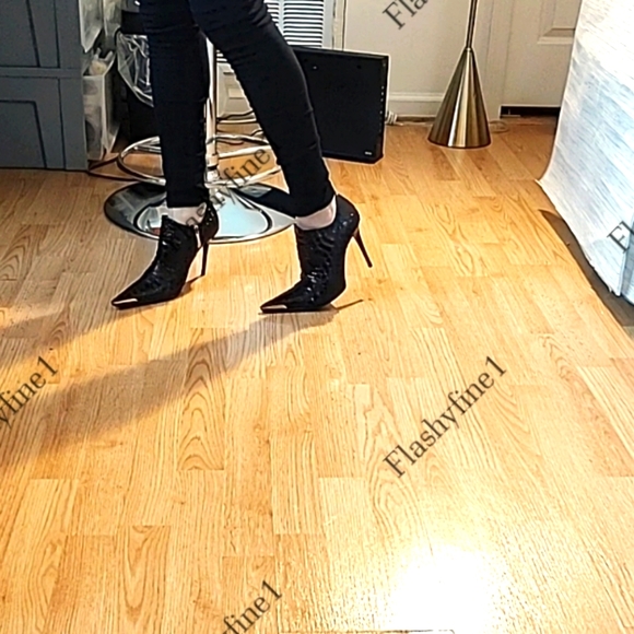 Gianmarco Lorenzi snakeskin size 7 ankle boots - Picture 9 of 15